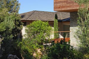 entrée extérieure